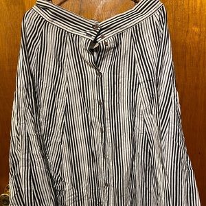 Universal Threads | Striped Skirt | Size L
